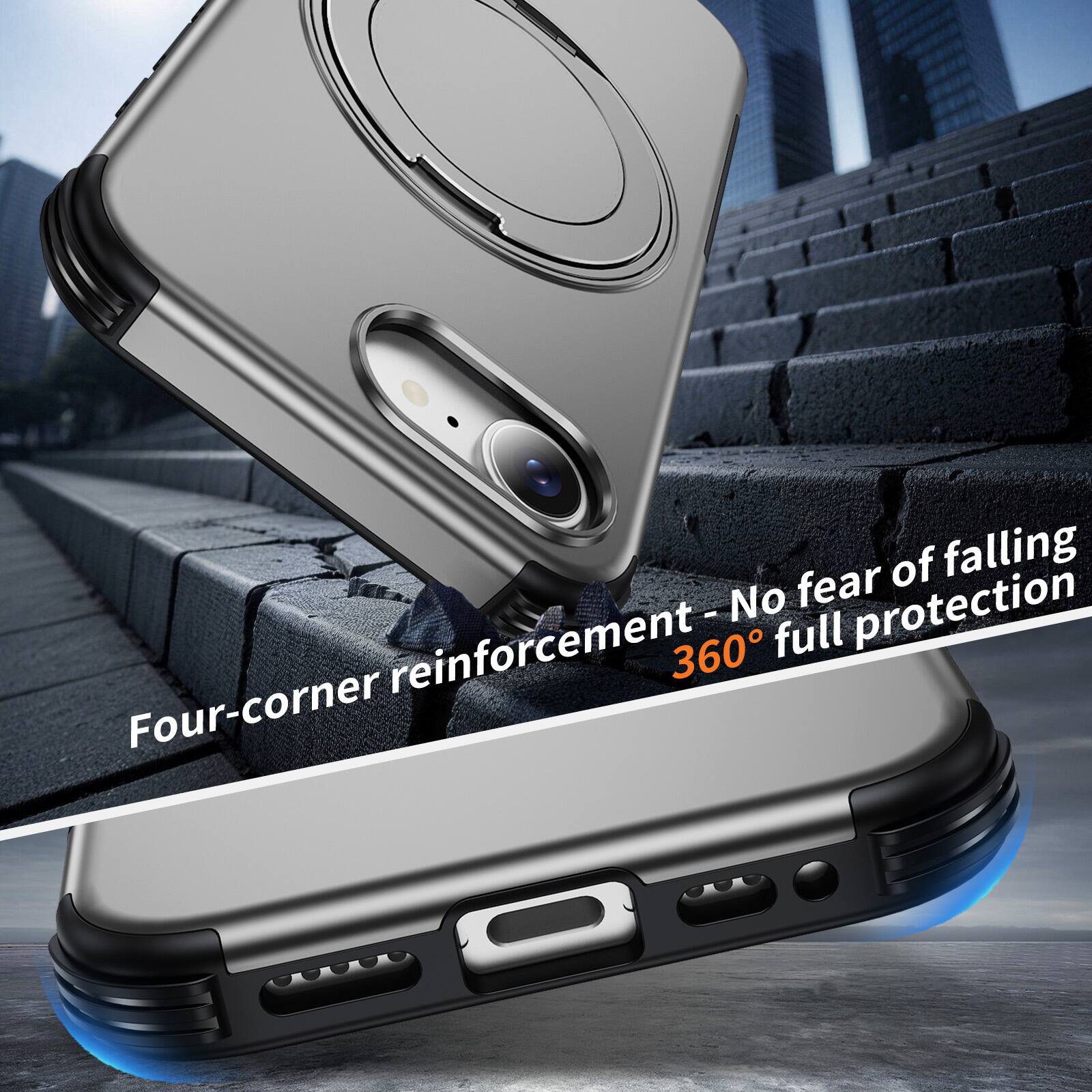 Four-corner reinforcement - No fear of falling 360° full protection
