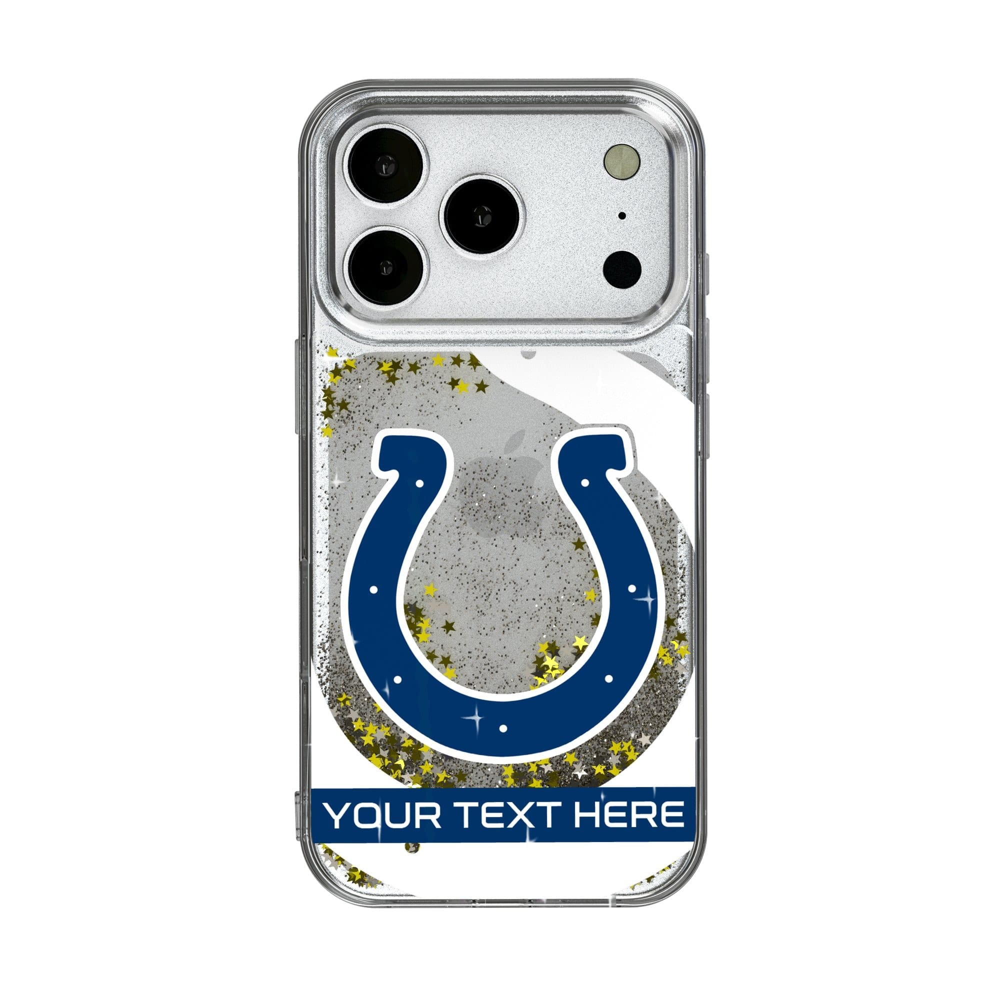 Keyscaper - NFL - Indianapolis Colts Personalized Tilt Design iPhone Glitter Phone Case - 15 - Multicolor price history on PriceWatchPro