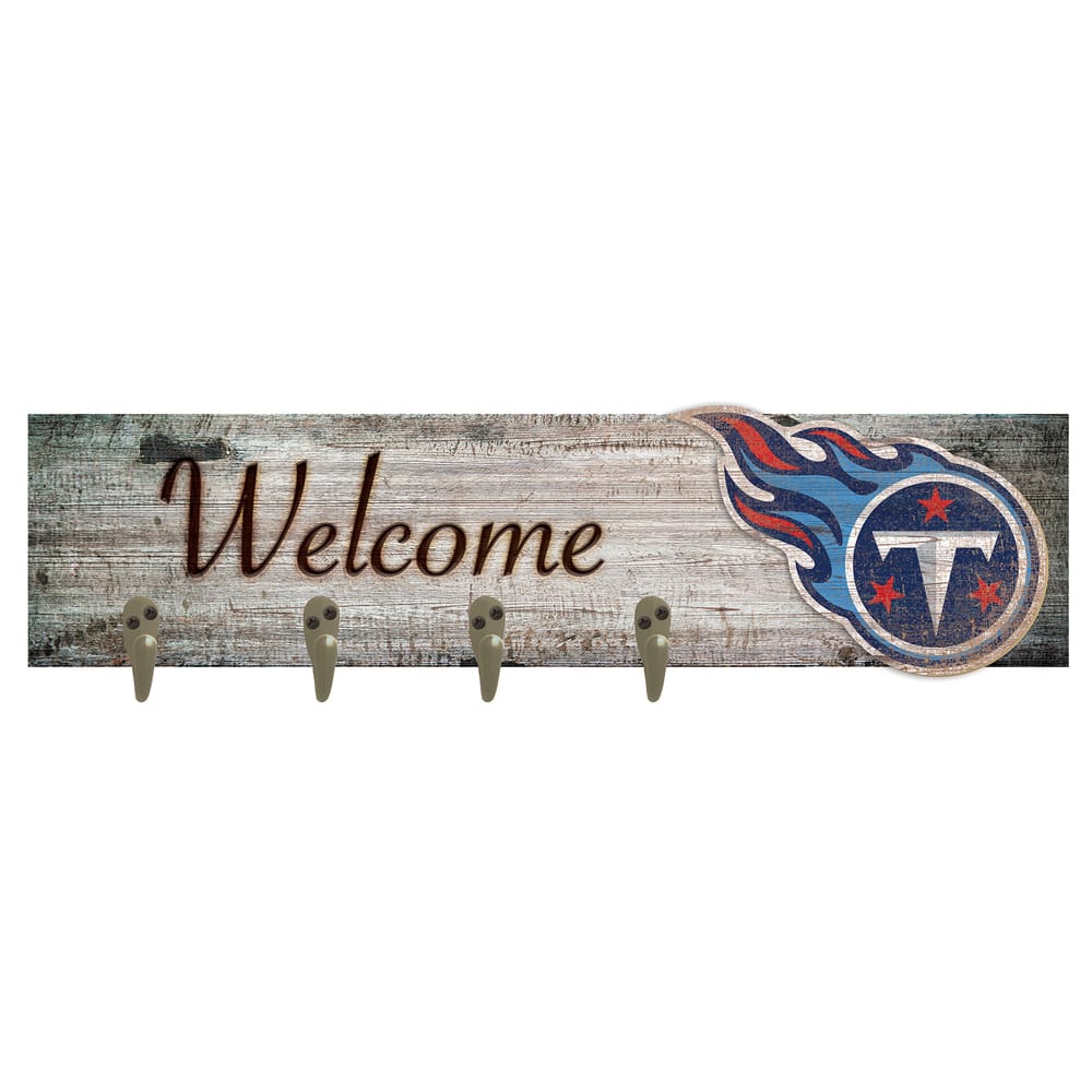 "Fan Creations - Tennessee Titans 24"" x 6"" Mounted Coat Hanger - Multicolor" price history on PriceWatchPro