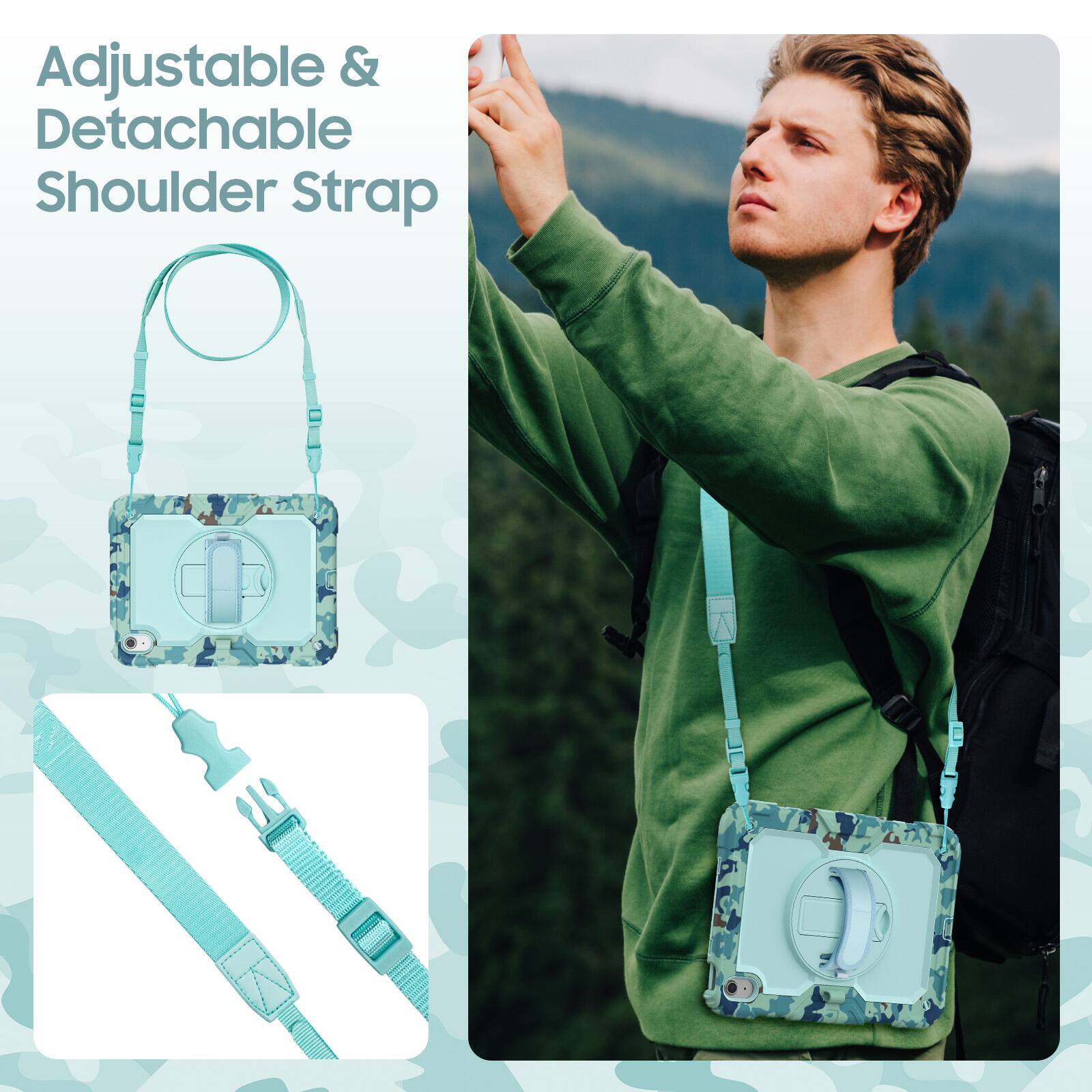 Adjustable & Detachable Shoulder Strap