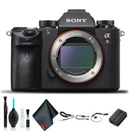 Sony - Alpha a9 Mirrorless Camera Body Bundle + Starter Kit + Accessories for Photography and Video