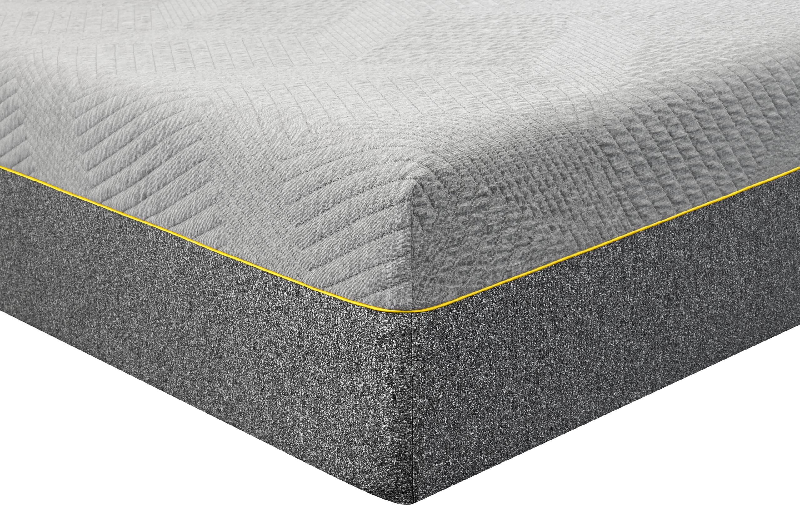Alt View 2. Bestier - 12 Inch Twin Size Gel Memory Foam Mattress, Breathable Design, High-Density Pressure Relief Support - Grey.
