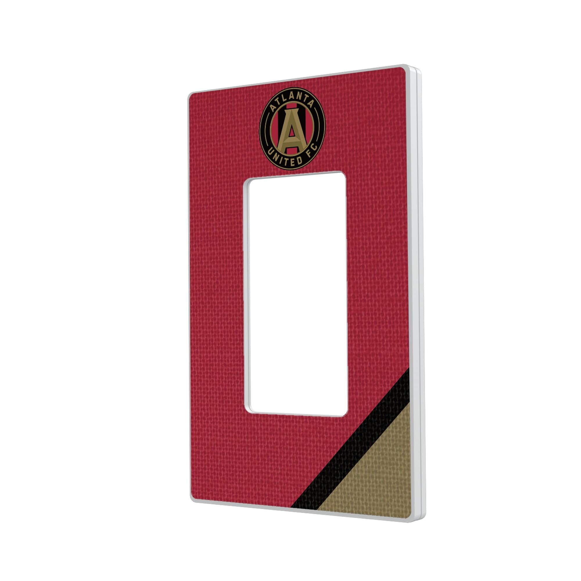 Keyscaper - Atlanta United FC Diagonal Stripe Design Single Rocker Lightswitch Plate - Multicolor price history on PriceWatchPro