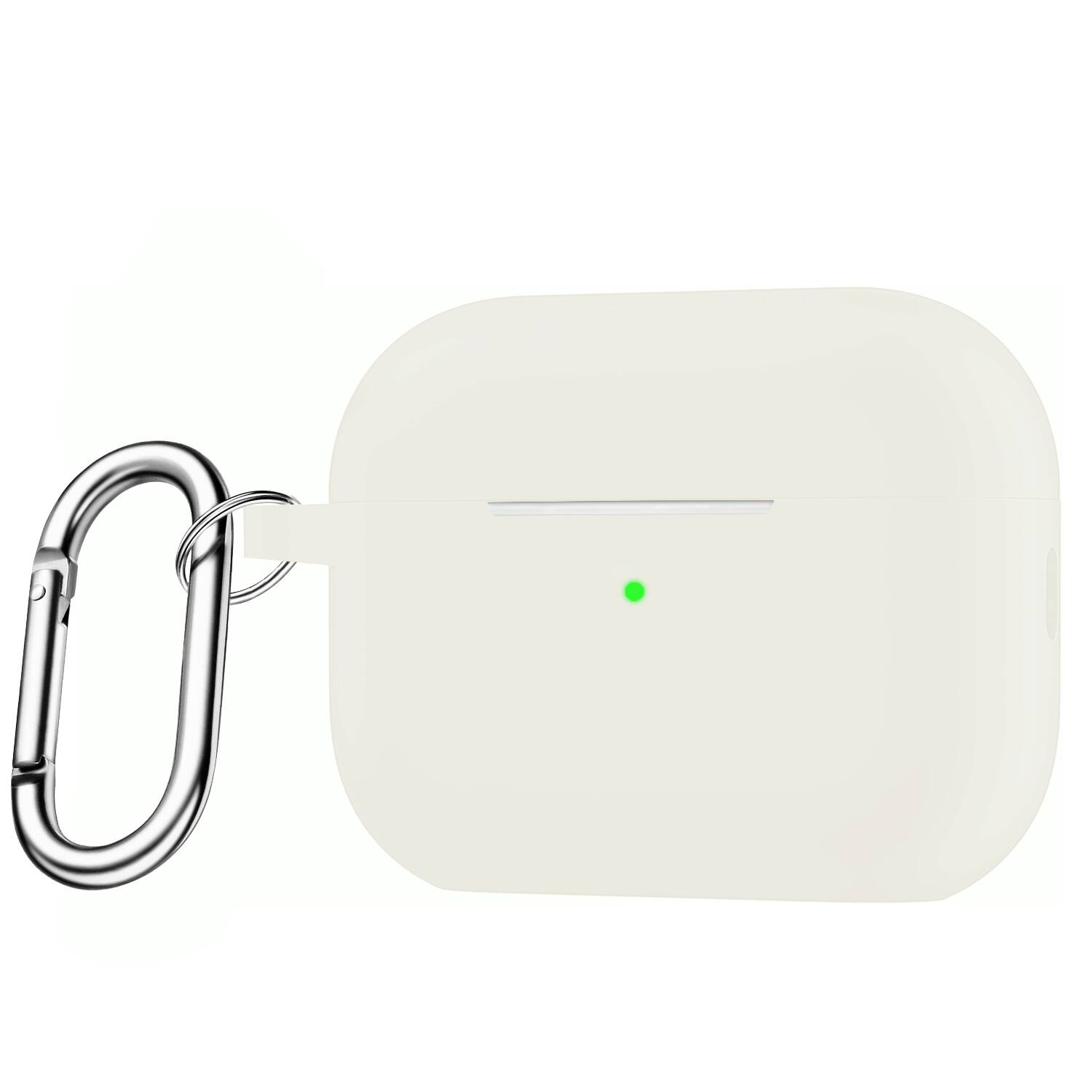 Alt View 12. SaharaCase - Case for Apple AirPods Pro 2 (2nd Generation 2022) - Glow White.