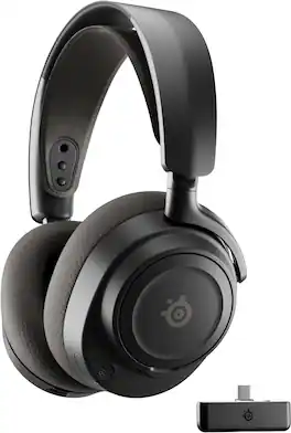 SteelSeries - Arctis Nova 7X Gen 2 Wireless Over-The-Ear Multi Gaming Headset for Xbox, PC, PS5, Switch, Handheld - Black