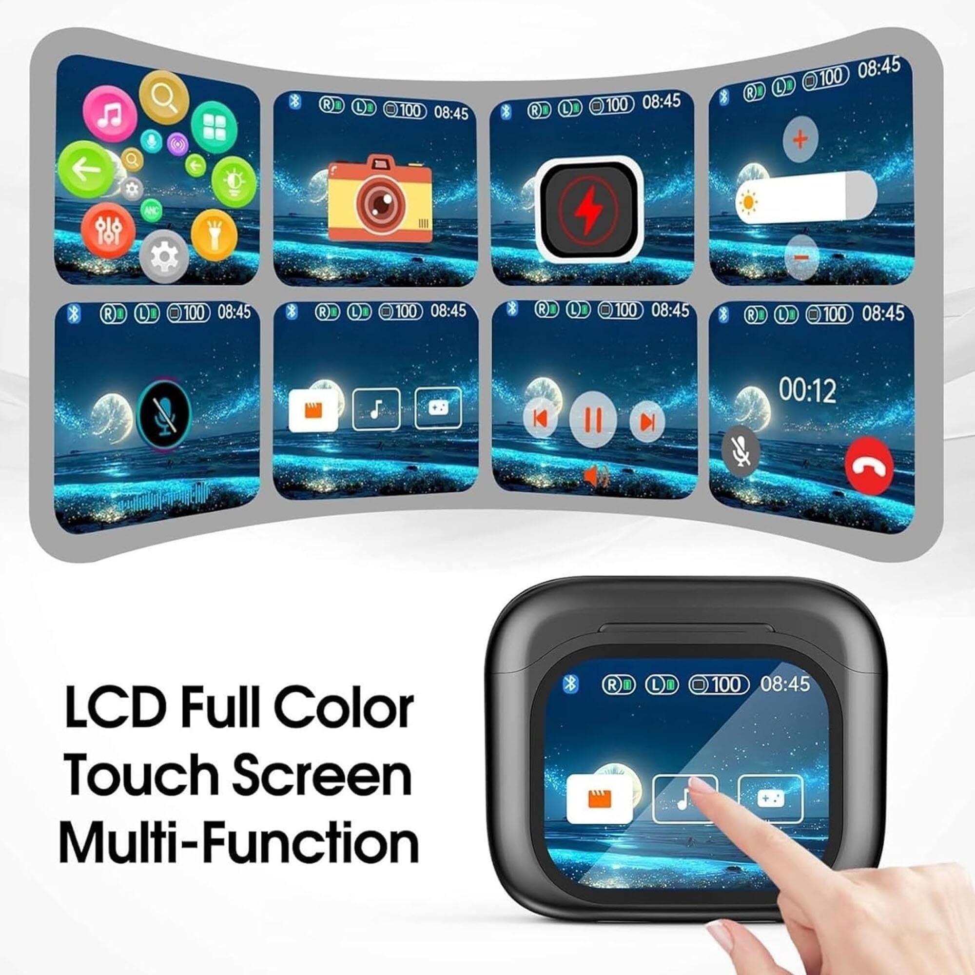 LCD Full Color Touch Screen Multi-Function