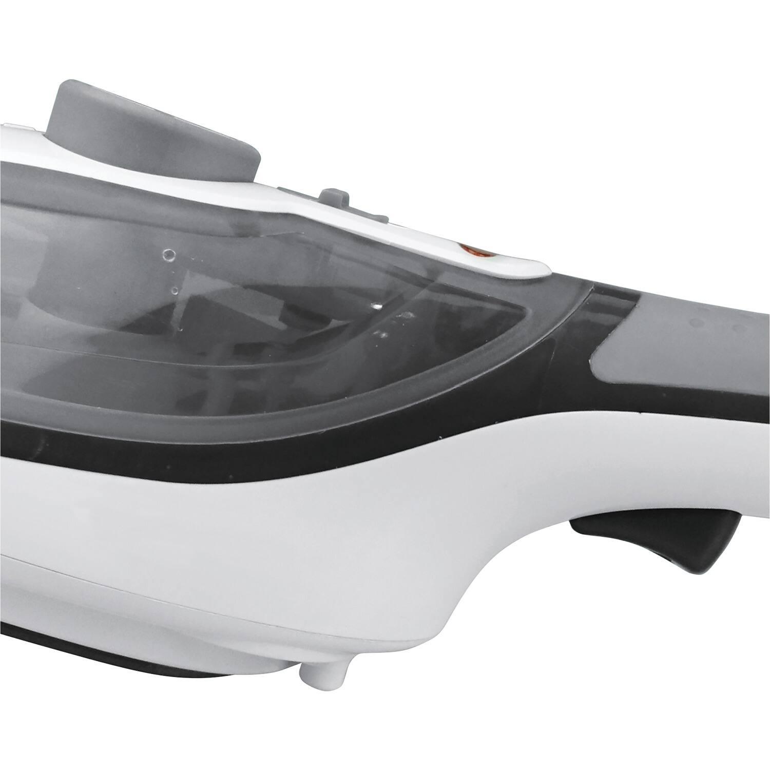 Back. Brentwood - Nonstick Handheld Steam Iron - White.