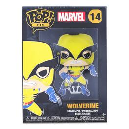 Marvel - X-Men 3 Inch Funko POP Pin | Wolverine - Yellow