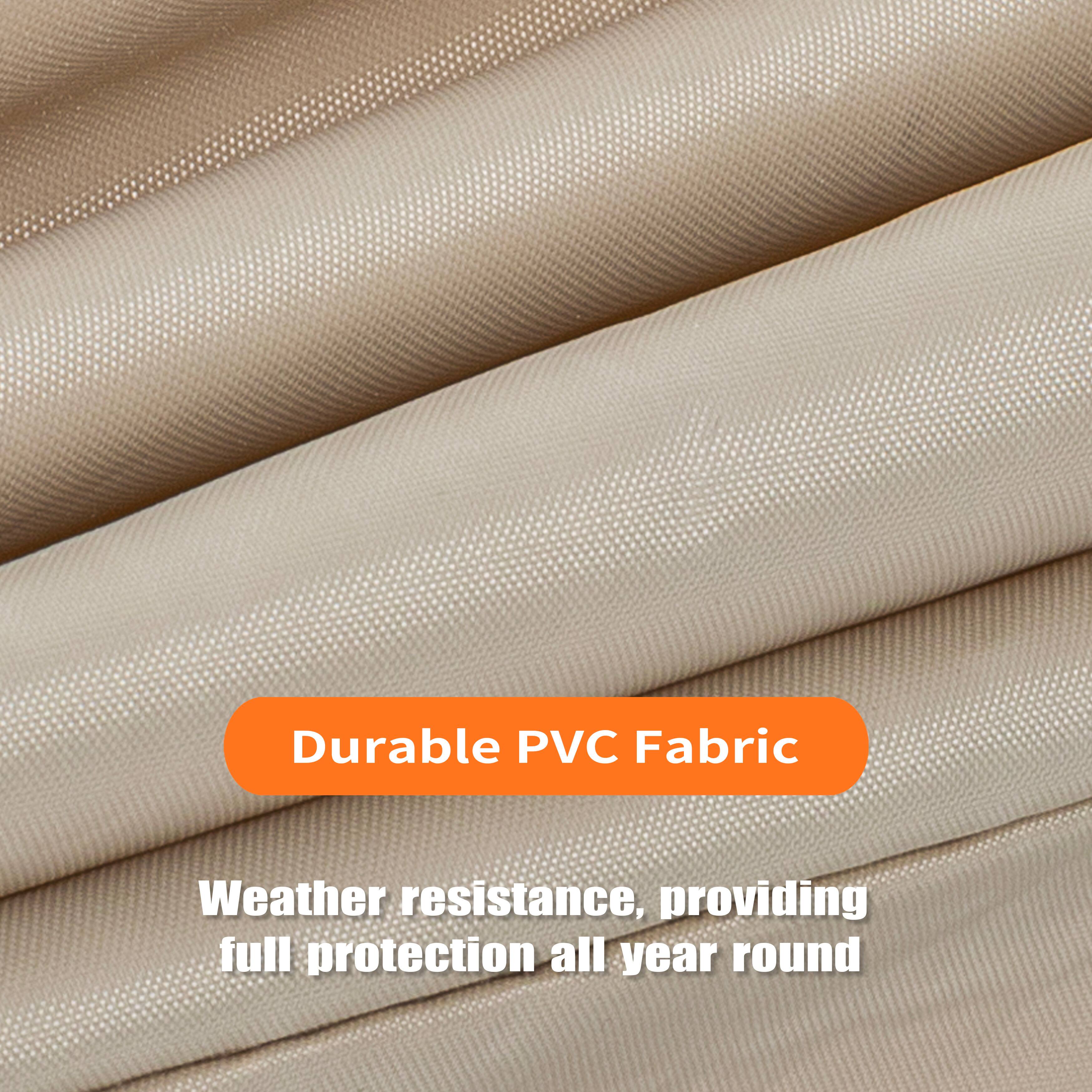 Durable PVC Fabric

Weather resistance, providing full protection all year round