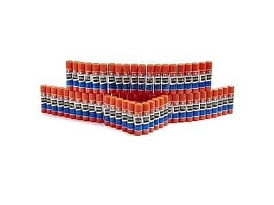 Alt View 1. Elmer's - Disappearing Washable Removable Glue Sticks, 0.24 oz., 60/Pack - Purple.