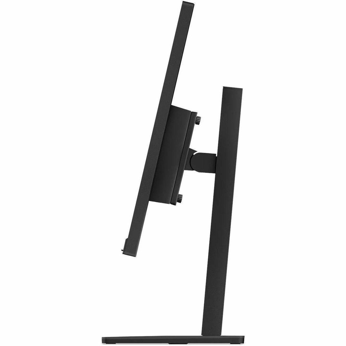 Alt View 3. Lenovo - Lenovo ThinkVision E24-40 24" Class Full HD LED Monitor - 16:9 - Raven Black - 23.8" Viewable - In-plane Switching (IPS) - Raven Black.