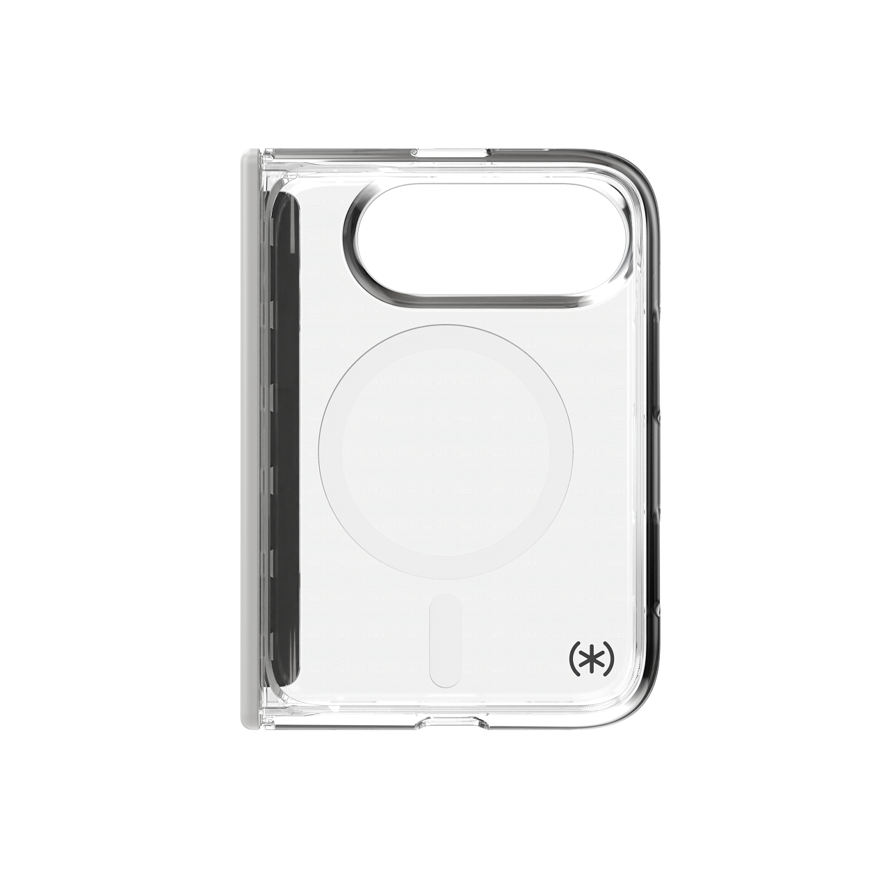 Alt View 1. Speck - Presidio Perfect Clear Case with MagSafe for Apple iPhone Duo - Clear.