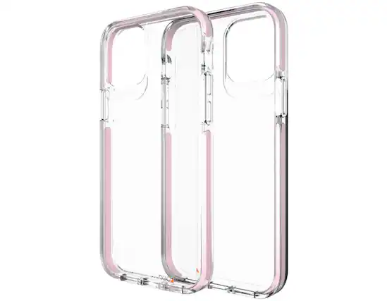 Front. Gear4 - Gear4 Piccadilly Clear/Rose Case - iPhone 12/12 Pro - Clear/Rose.