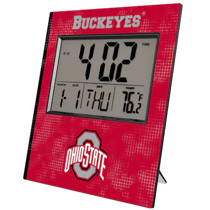 BUCKEYES
TIME
4:02 PM
MONTH DATE DAY TEMP
1 11 THU 76.2°F
OHIO STATE
