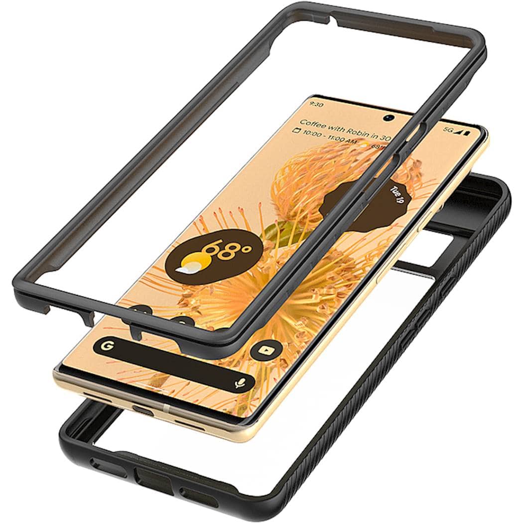 Alt View 14. SaharaCase - GRIP Series Case for Google Pixel 6 Pro - Black.