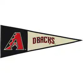 WinCraft - Arizona Diamondbacks 13" x 32" Wool Primary Logo Pennant - Multicolor