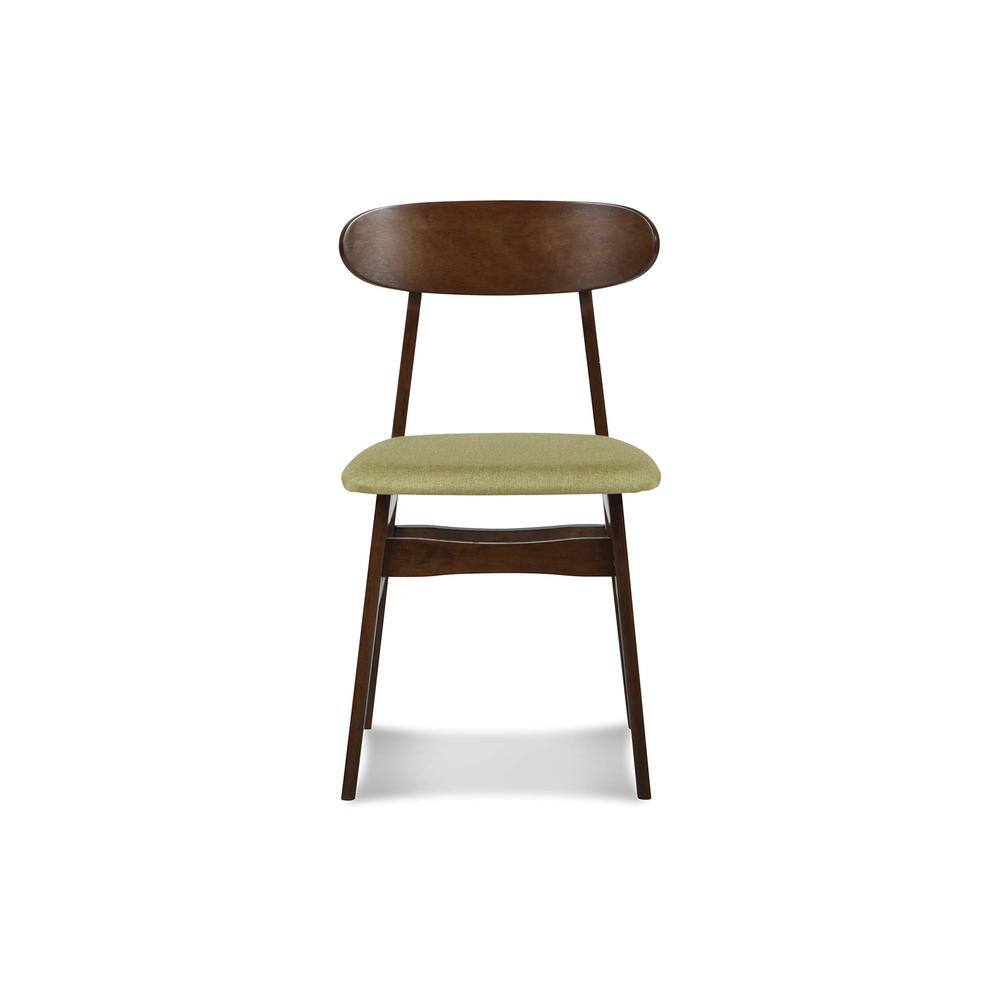 Alt View 2. New Classic Furniture - Morocco Green Solid Wood Dining Chair (Set of 6) - Green.