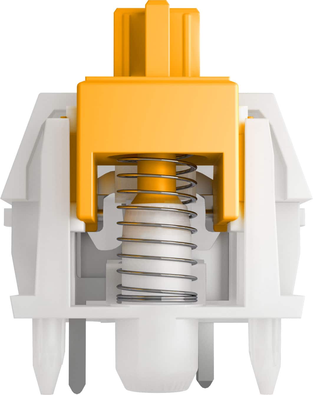 Alt View 11. Glorious - Silent Lubed Mechanical Keyboard 5-pin Hot Swappable Switches (36x) - Panda.