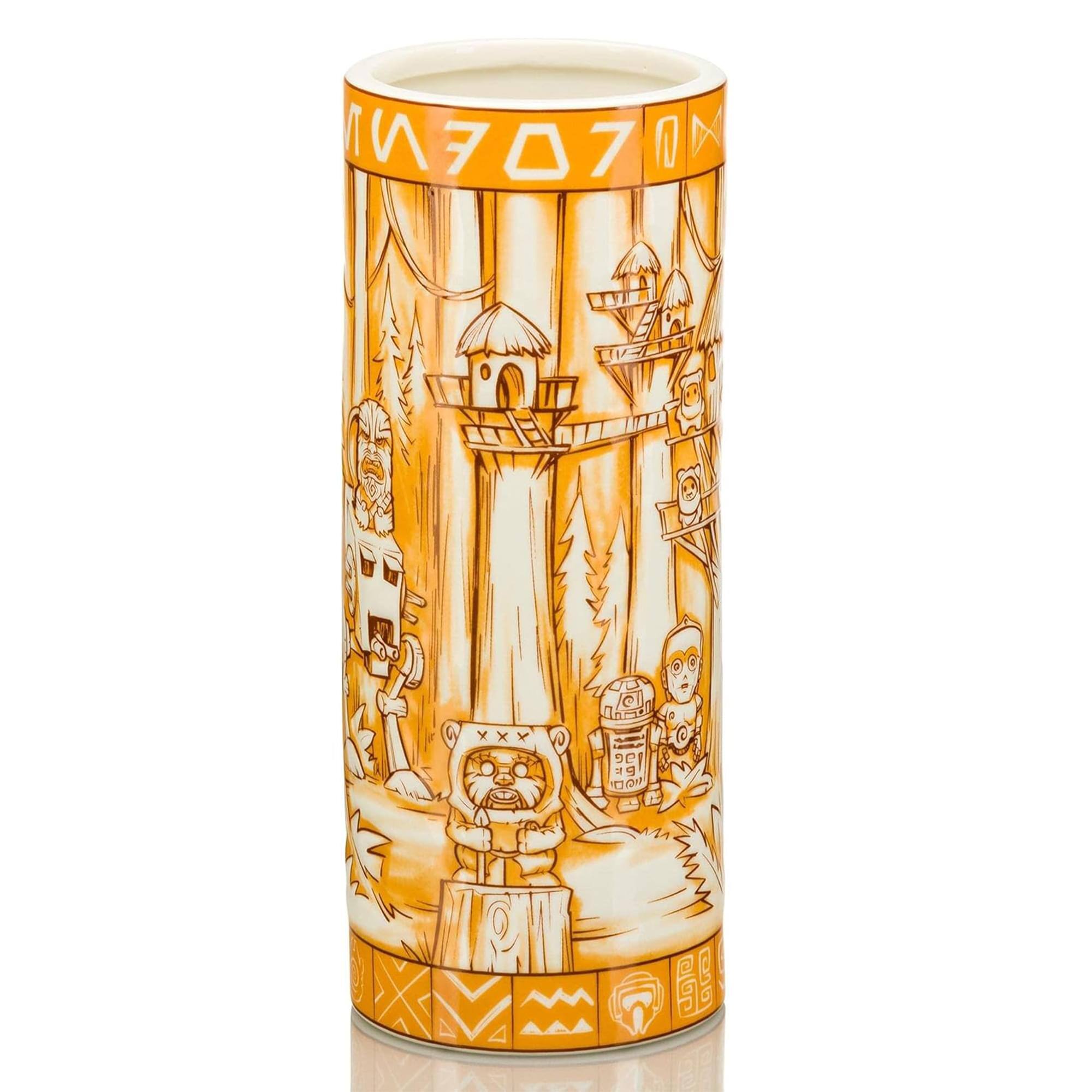 Alt View 10. Star Wars - Geeki Tiki Star Wars Endor Scenic 24 Ounce Ceramic Tiki Mug - Yellow.