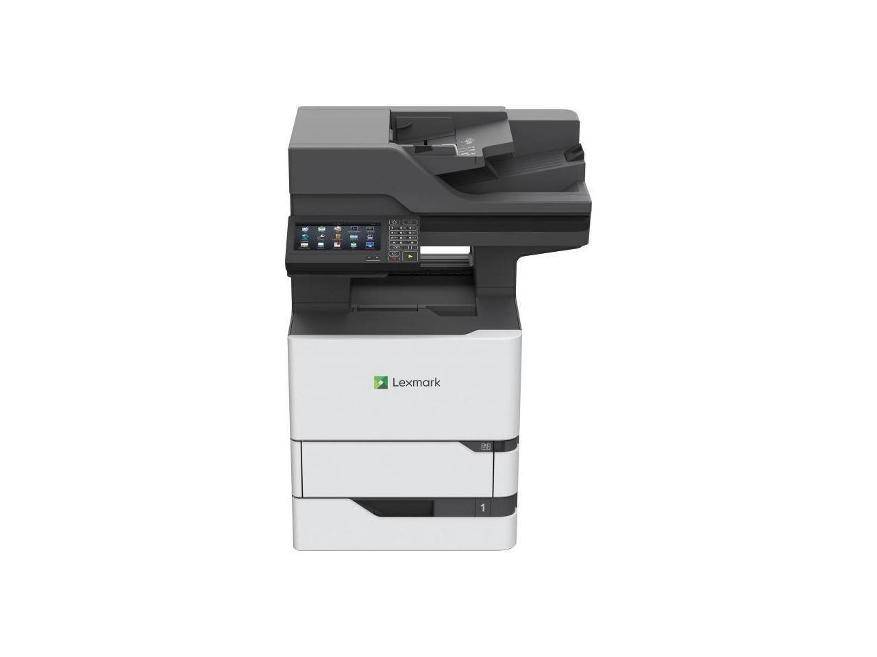 Alt View 2. Lexmark - Lexmark - 25B0002 - Lexmark MX720 MX722ade Laser Multifunction Printer - Monochrome - Copier/Fax/Printer/Scanner - 70 - Monochrome.