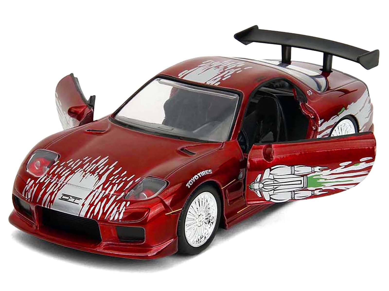 Dom's Mazda RX 7 Candy Red with Graphics 