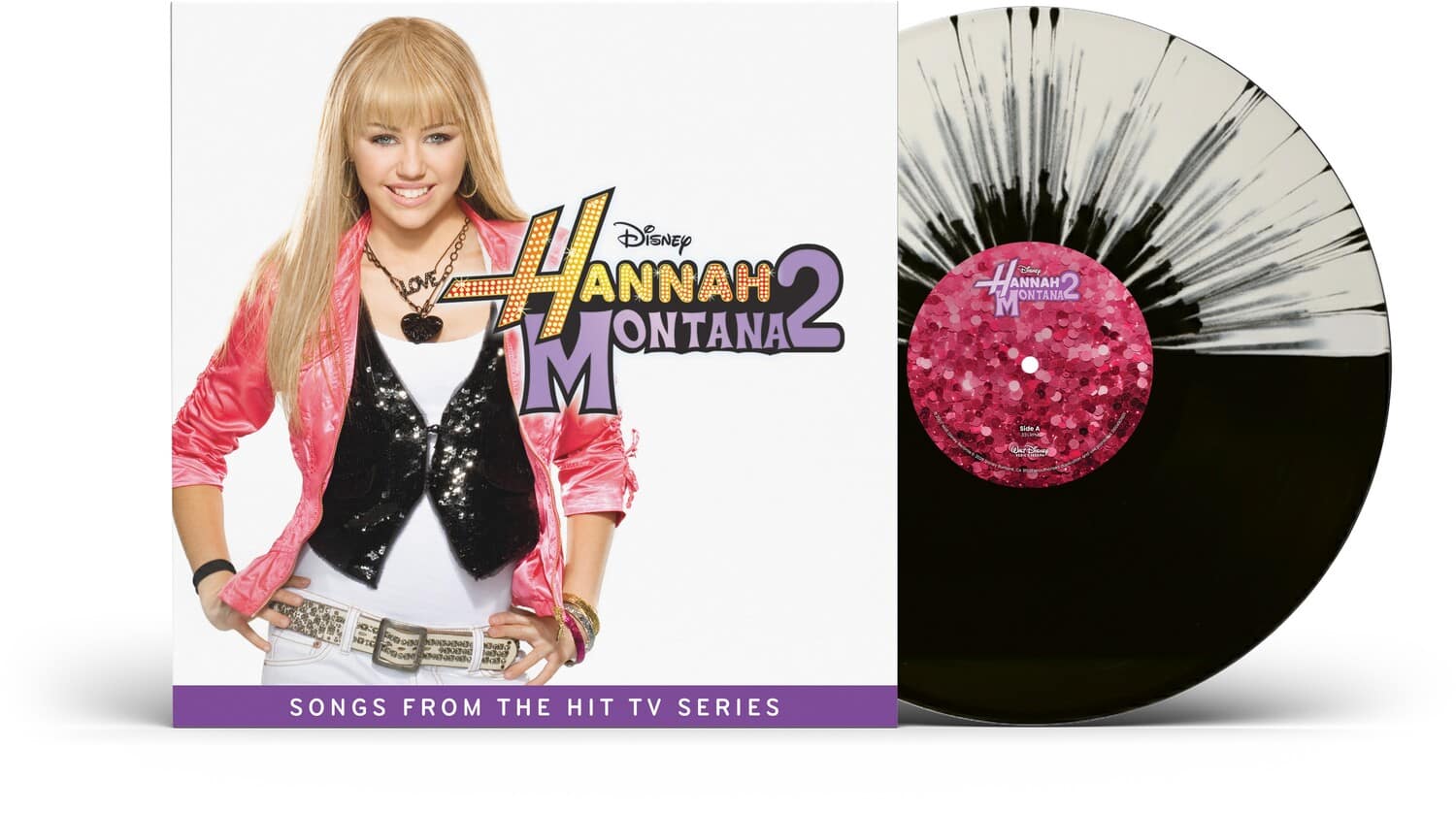 Hannah Montana - Hannah Montana 2 (Original Soundtrack)    (Splatter)   - VINYL LP price history on PriceWatchPro