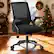 Front. CloudRest Pro - Breathable Mesh Office Chair with Flip-up Armrests Ergonomic Computer Desk Chair with Adaptive Lumbar Support,Black - Black.