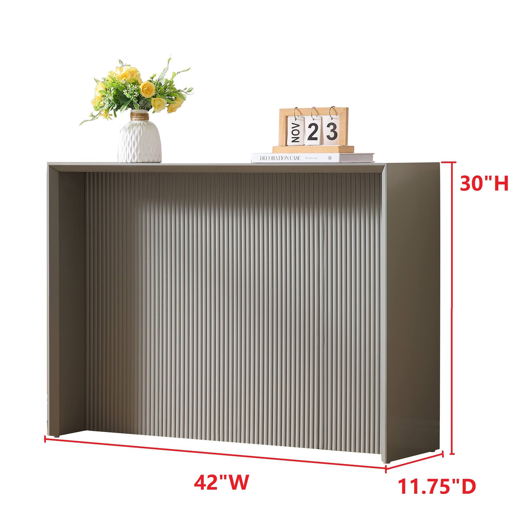 NOV 2 DECORATION CASE - 30"H 42"W 11.75"D