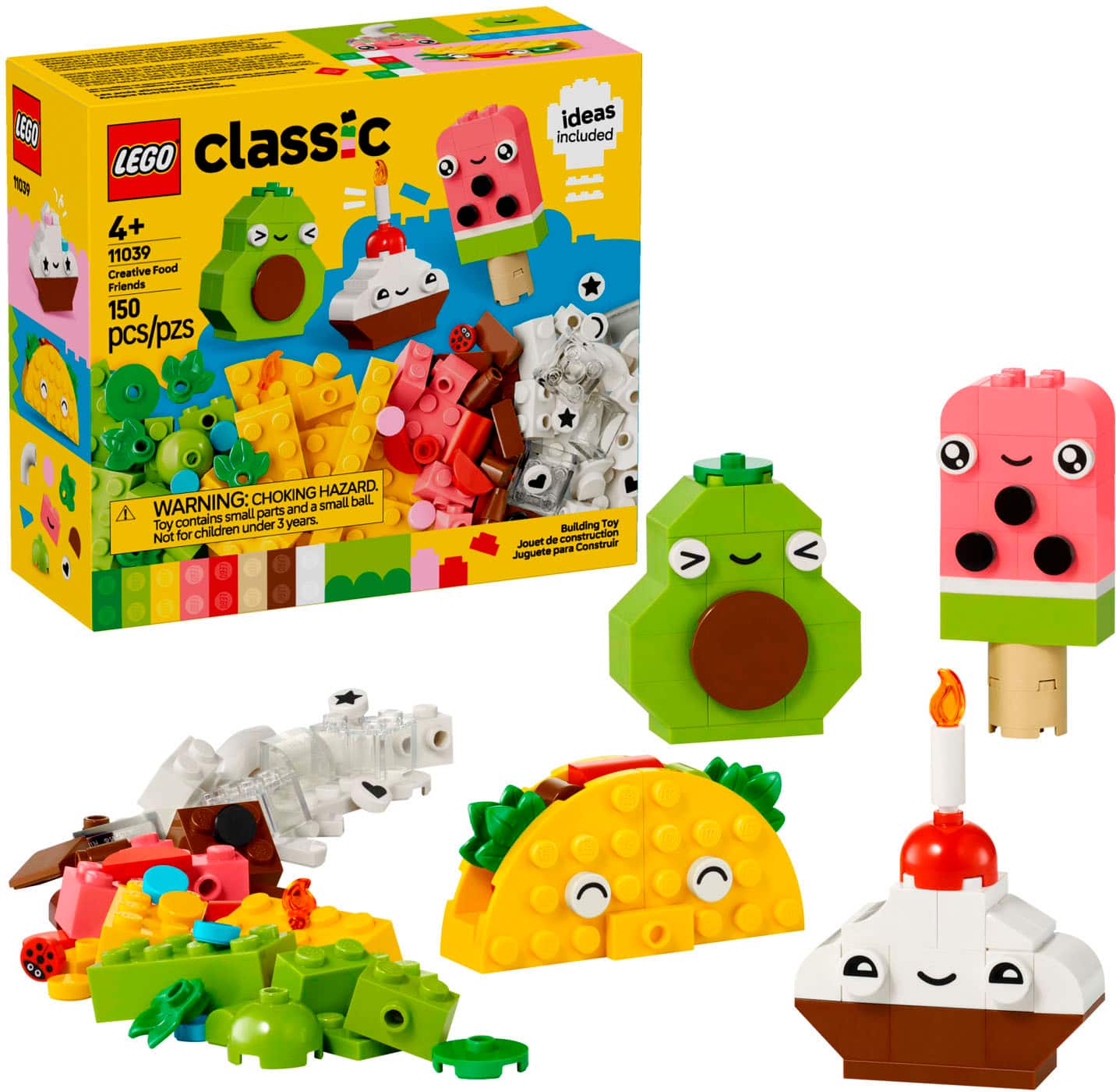 LEGO - Classic Creative Food Friends Building Toy 11039 - Front_Zoom