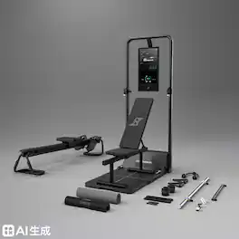 Speediance - Smart Home Gym, Gym Monster 2 Family Plus, Smart AI-Powered Multi-Functional Smith Machine for Home Workout - Black
