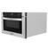 Alt View 10. ZLINE - 24 in. 1.2 cu. ft. Built-in Microwave Drawer in Stainless Steel - Silver.
