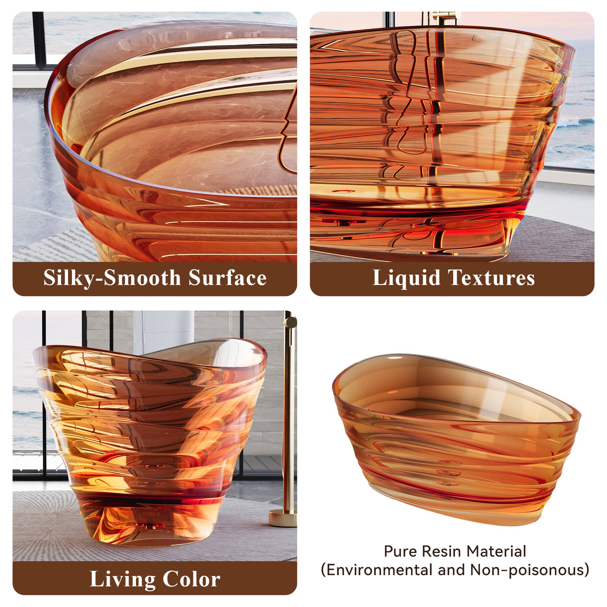 Silky-Smooth Surface  
Liquid Textures  
Living Color  
Pure Resin Material (Environmental and Non-poisonous)