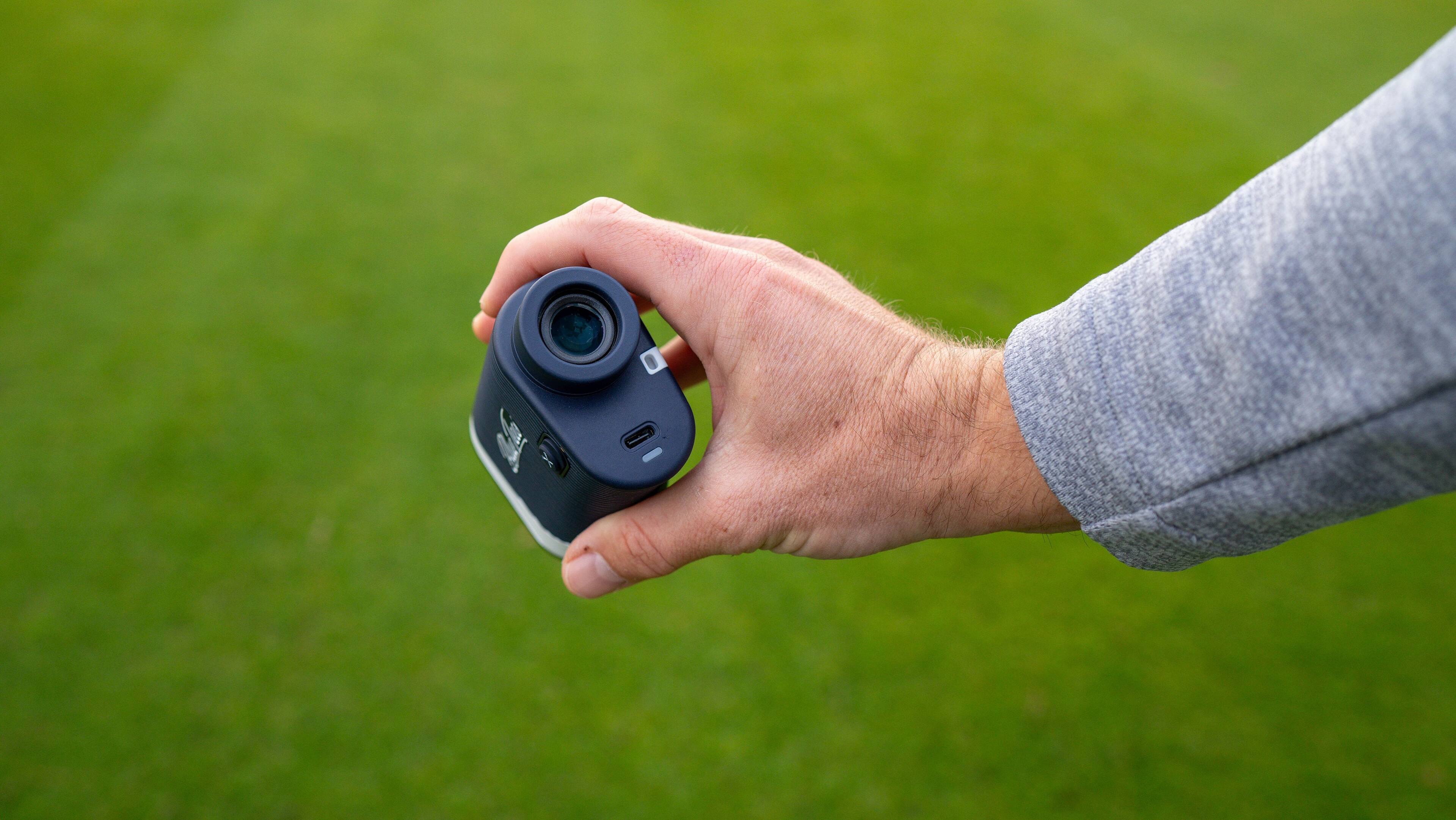 Alt View 15. Blue Tees - Series 3 Max + Golf Rangefinder with Slope Switch, 1000-Yard Range, 6x Zoom, Flag Lock & Vibration - Navy.