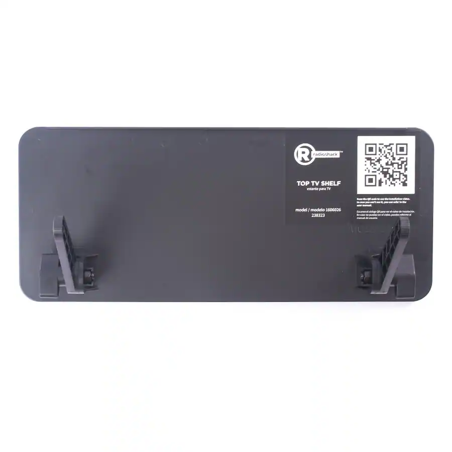 Radio Shack Tv Rack RadioShack TV Top Shelf Organizer for Accessories 1606026 Black 1606026 ...
