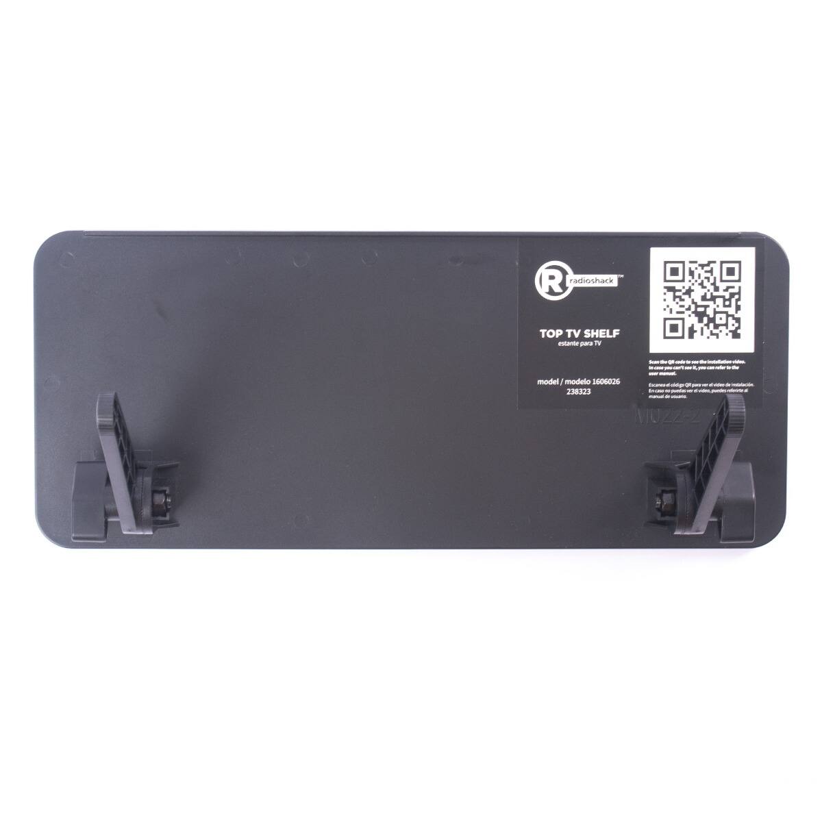 R radioshack  
TOP TV SHELF  
estante para TV  
model / modelo 160602  
2383232  
M102Z-2