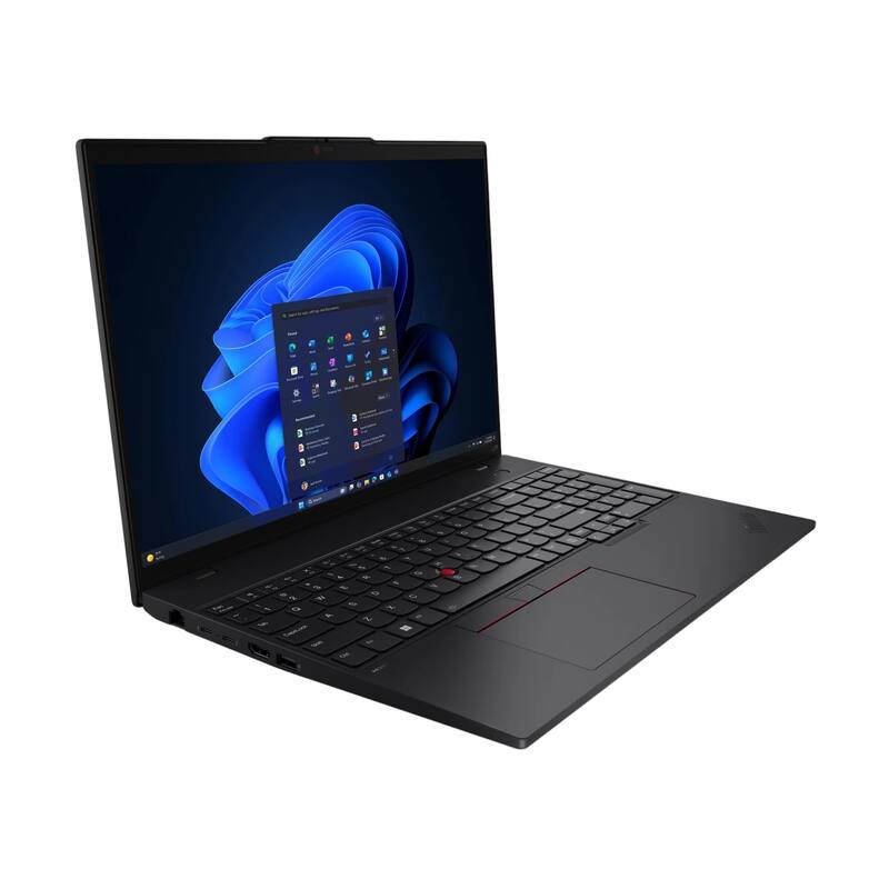 Alt View 3. Lenovo - Lenovo ThinkPad L16 16" WUXGA Touchscreen,Intel Ultra 5 225U,16GB RAM,1TB SSD+1TB Dock Set,Fingerprint,Win 11,Black - Black.