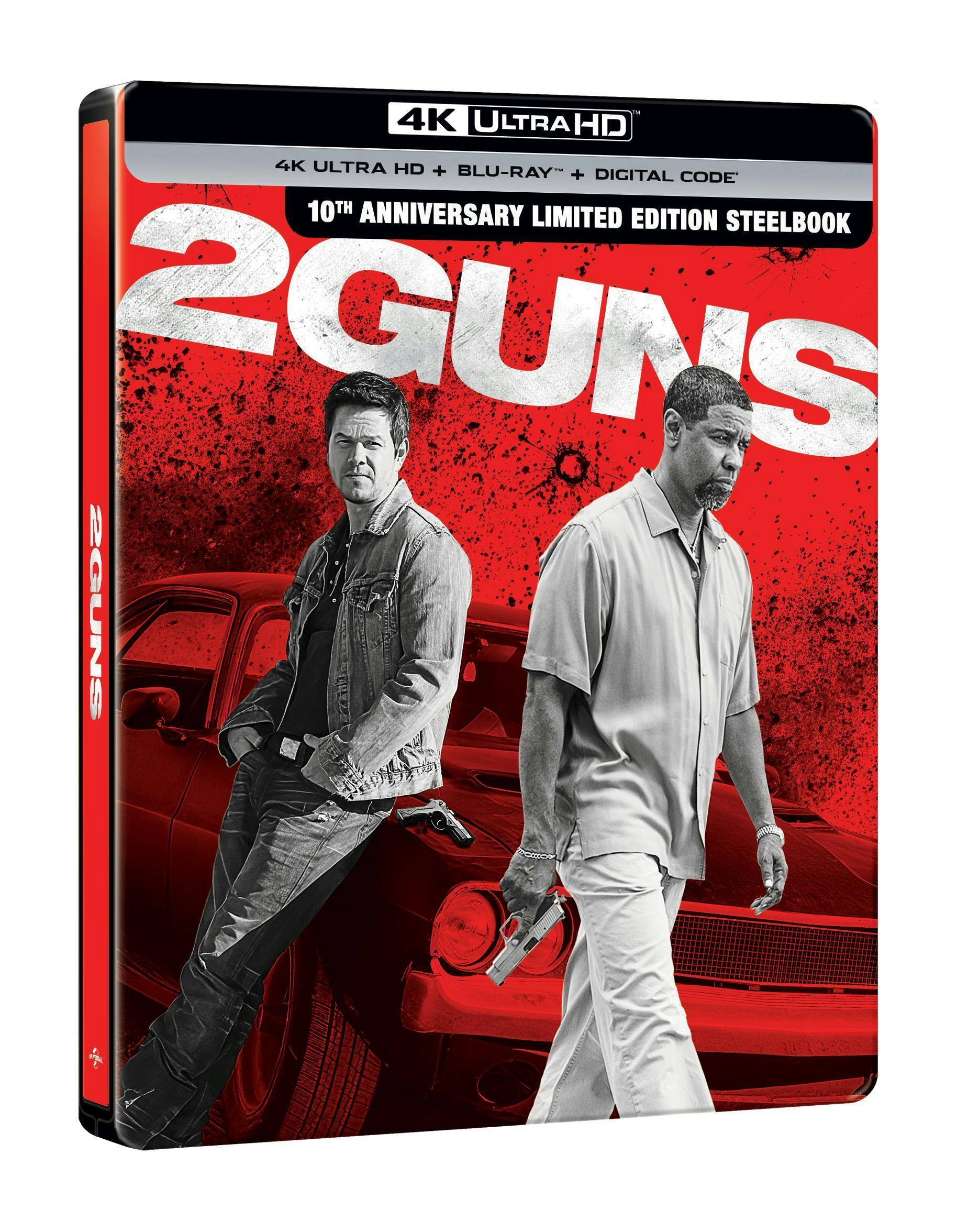 Angle. 2 Guns (Steelbook 4K Ultra HD + Blu-ray + Digital) [UHD].