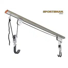 Sportsman Pro-Series - Ceiling Mount Aluminum Bicycle Lift - Silver