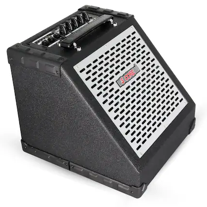 Front. 5 CORE - Electric Drum Amplifier 80W Professional Bluetooth Drumming Amp w 8” Speaker w 3 Band EQ.