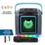 CUBE: The Ultimate Party Essential. Wireless Microphone Included. X 1.