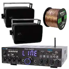 - ALOO enroc spt uit 16-Gage Mr Spaker 16 A 50 FEET CCA AG CA COPER PDA4BU BU MODE H - I O ON - D.
- OFF POWER TALKOVER HI Stereo Amplifier REMOTE L 18E 8 VT TIME OPTRA C PYLE PyleUSA.com USB 5O LINE INPUT T - OGITAL/LINE CD/PHONO MP3/BT MUTE DVD MIC/VOL ECHO MIC-BASS MIC-TREBLE MIC 1 MIC a BASS L 1 TREBLE BALANCE