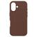 Angle. OtterBox - Symmetry Cactus Leather Series Hard Shell for MagSafe for Apple iPhone 16 - Rich Adobe.