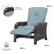 ARMREST HEIGHT 24 in.
22.4 in.
23 in.
19.1 in.
RECLINER WEIGHT CAPACITY 250 lb.
38.6 in.
30.1 in.
40.6 in.