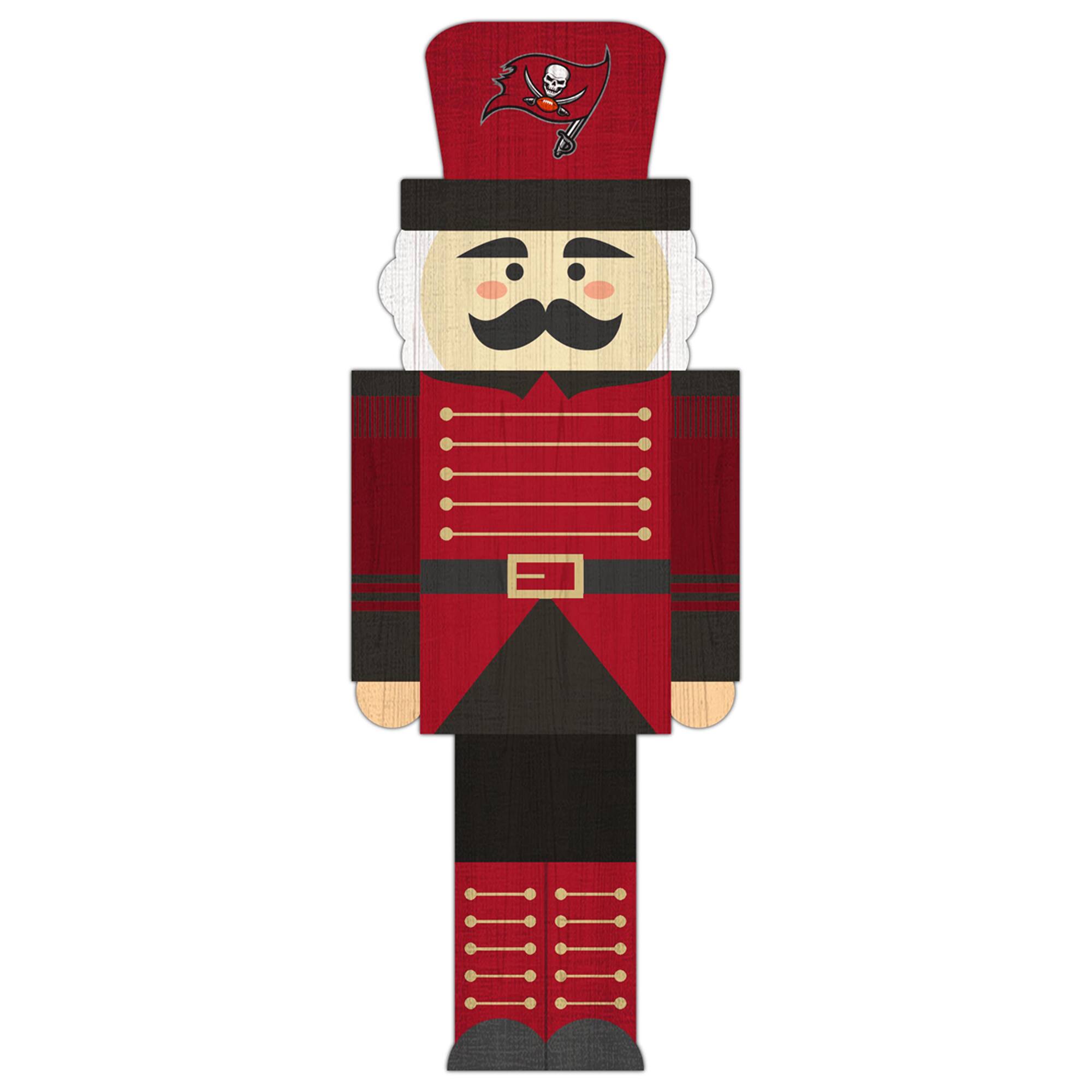 Tampa Bay Buccaneers 31'' Nutcracker Leaner