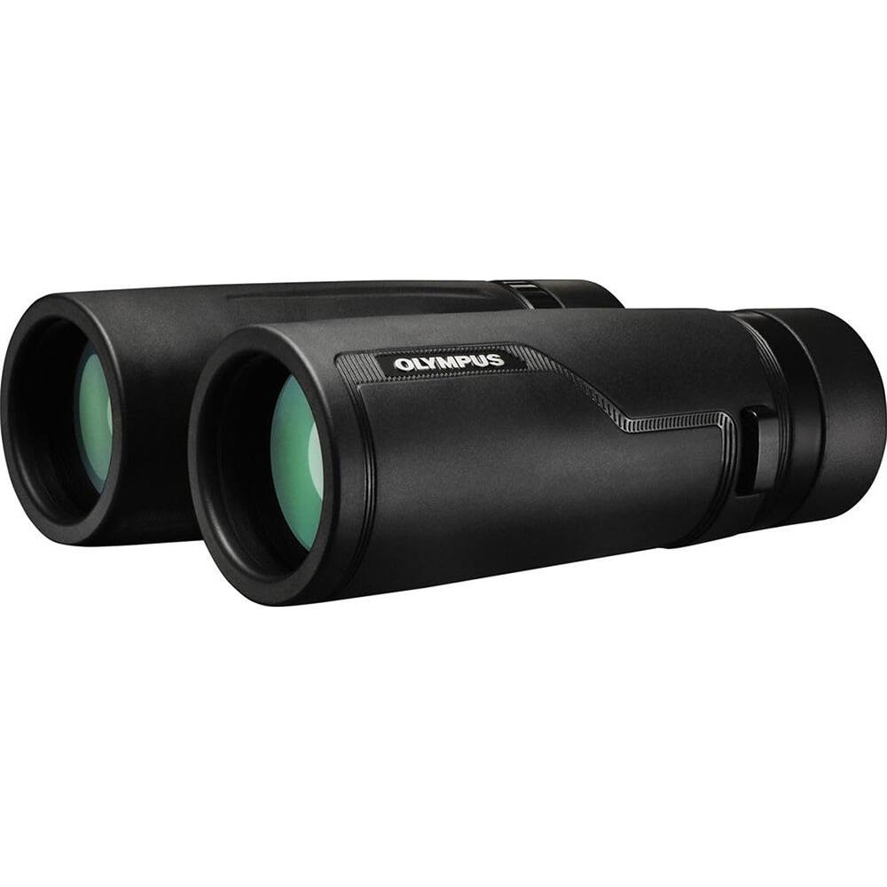Alt View 9. OM System - 10x42 PRO Compact Waterproof Roof Prism Binoculars V501021BU000 - Black.