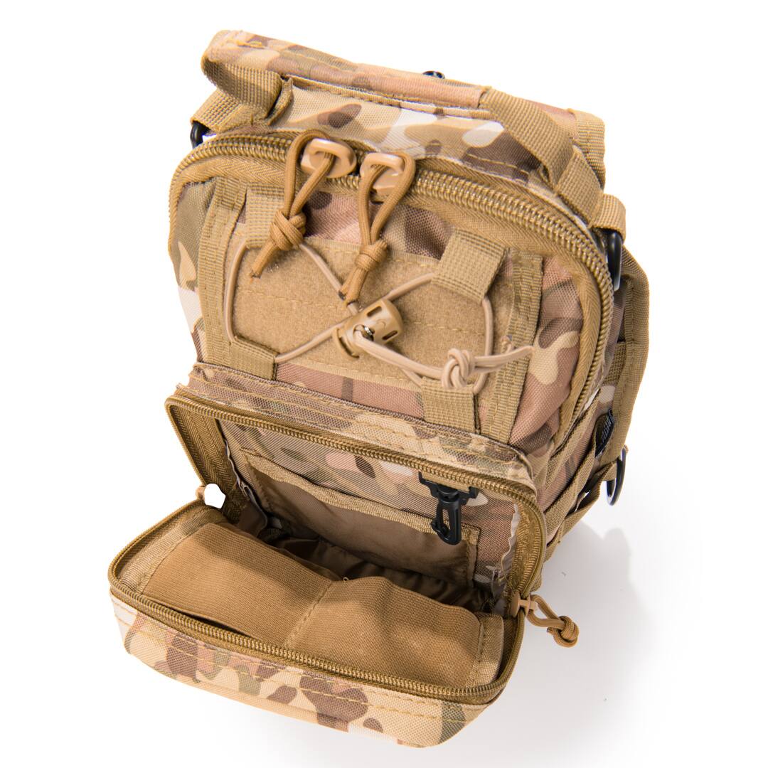 Alt View 1. Rattlesnake Tactical - Rattlesnake Tactical Sling Pack with Pistol Retention System, CP Camo - CP Camo.