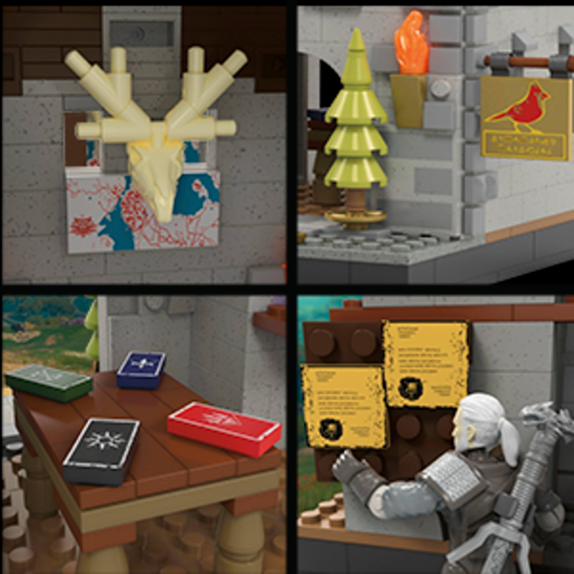 Alt View 16. Mega Construx - The Witcher Geralt's Griffin Hunt.