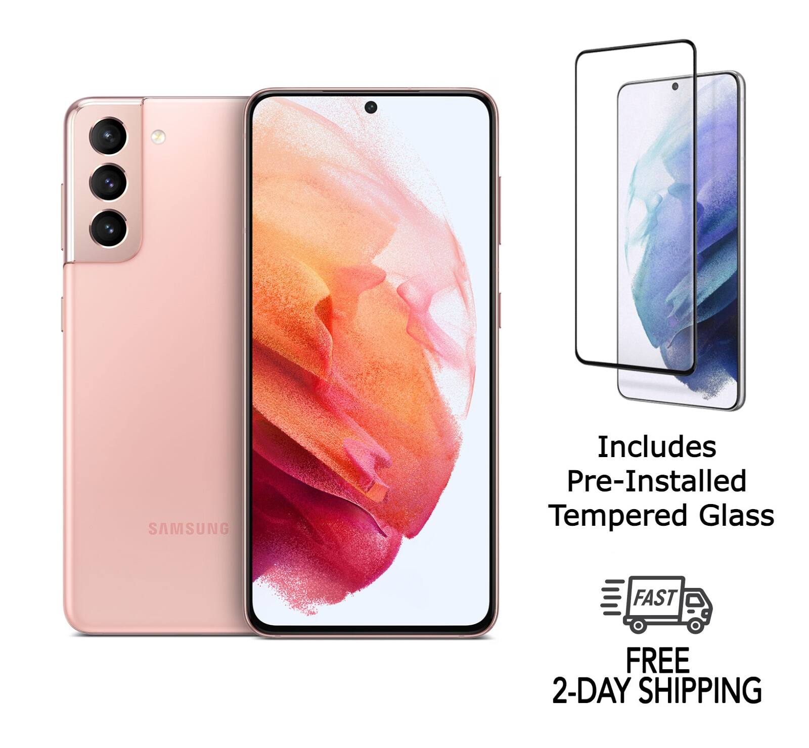 SAMSUNG  
Includes Pre-Installed Tempered Glass  
FAST FREE 2-DAY SHIPPING