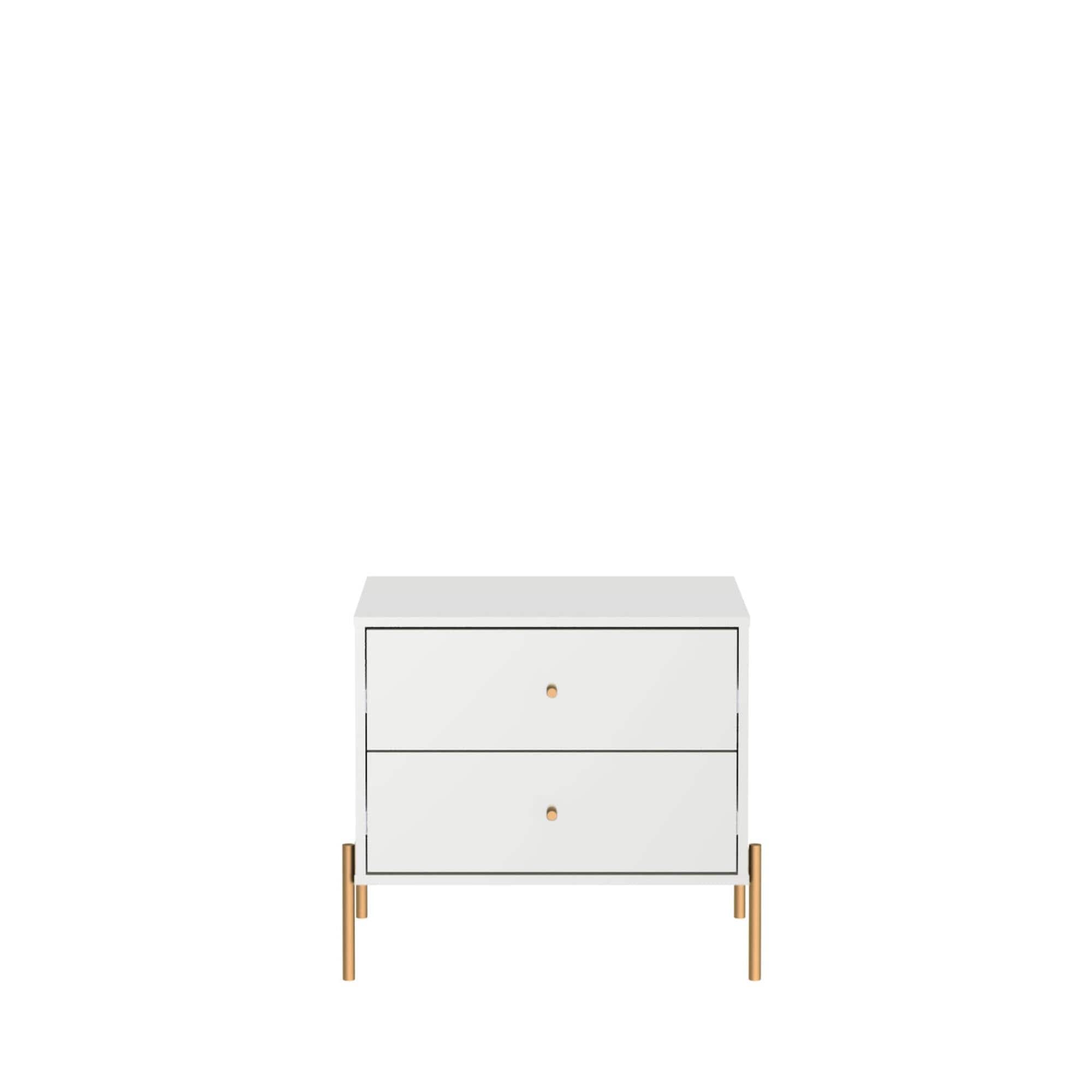 Manhattan Comfort - Jasper Modern 25" Nightstand - White