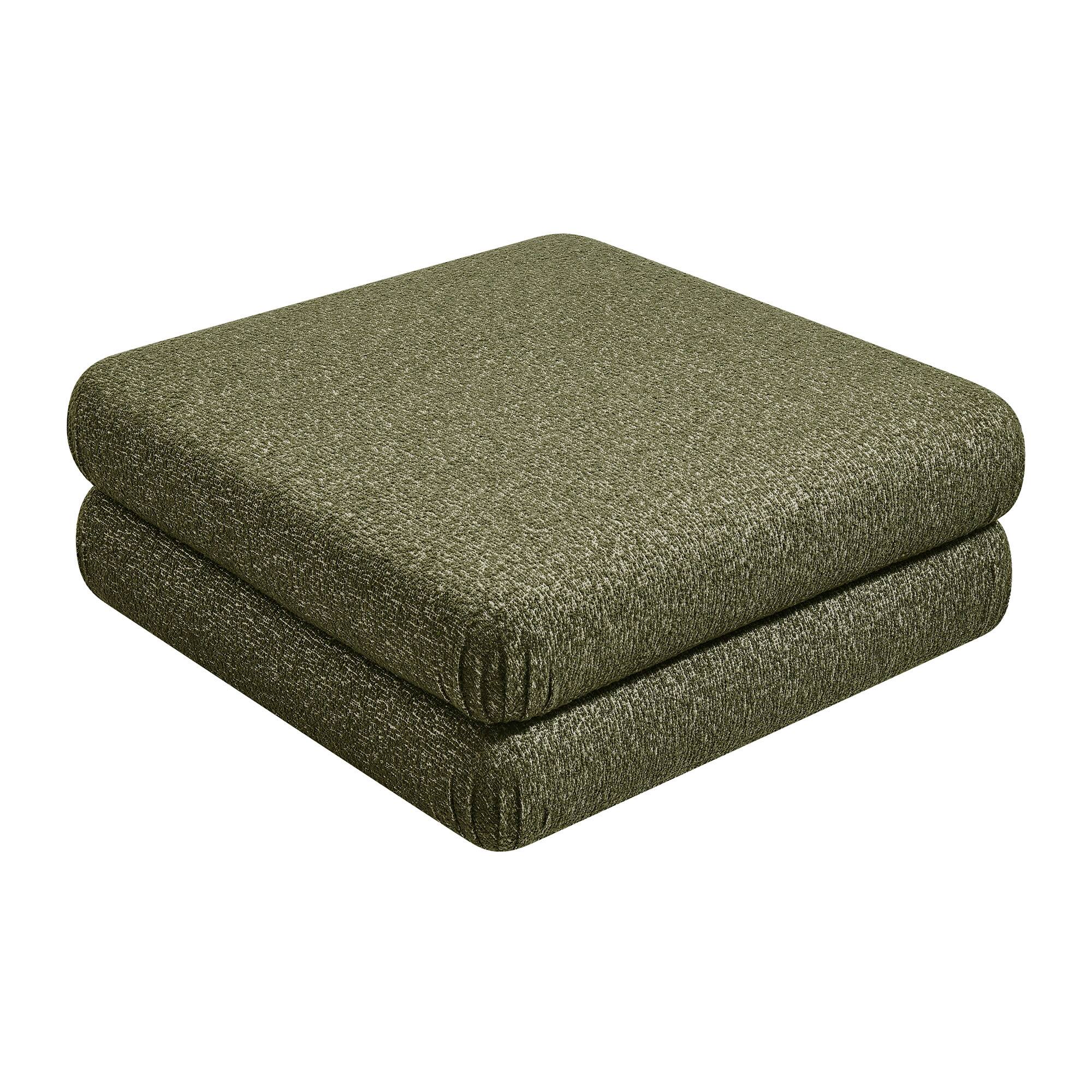 Alt View 4. Modway - Jubilee Upholstered Ottoman by Modway - Olive.